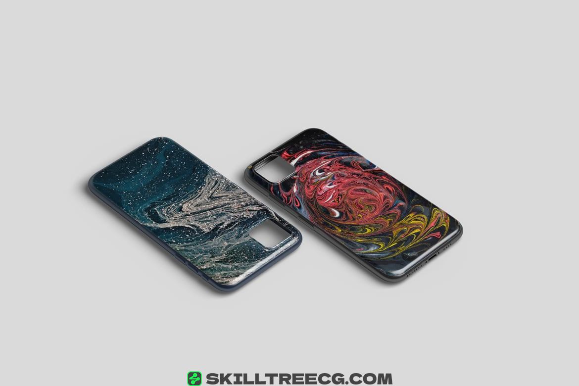 图片[2]-Awesome Smartphone 11 Case Mockup（558168）-技能树